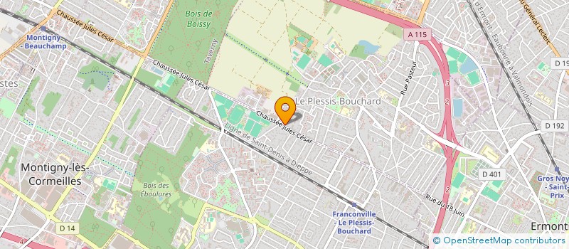 localisation de l'entreprise 937 660 421   LE PLESSIS-BOUCHARD