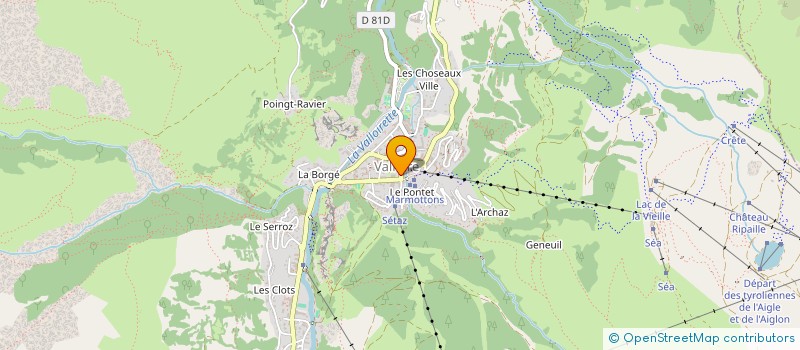 localisation de l'entreprise 937 690 261   VALLOIRE