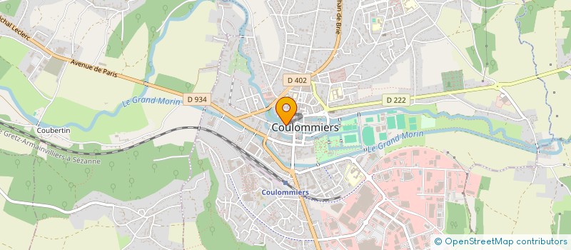 localisation de l'entreprise 937 705 895 à COULOMMIERS