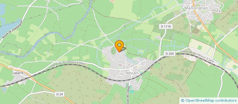 localisation de l'entreprise 937 722 759 à NEVIAN