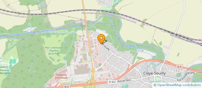 localisation de l'entreprise 937 789 378   CLAYE-SOUILLY