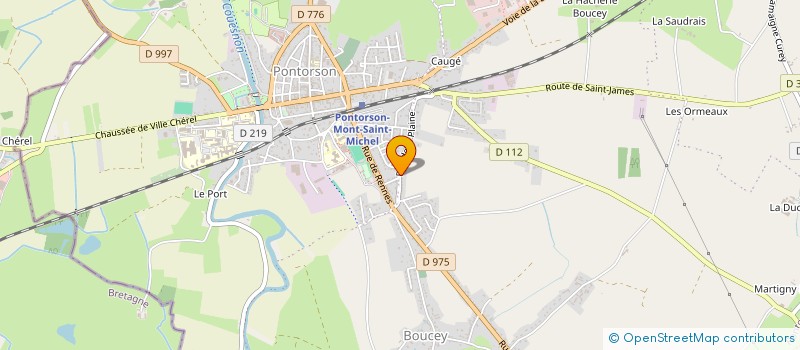 localisation de l'entreprise 937 817 633   PONTORSON