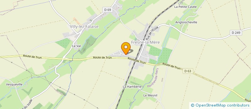 localisation de l'entreprise 937 831 097   FALAISE