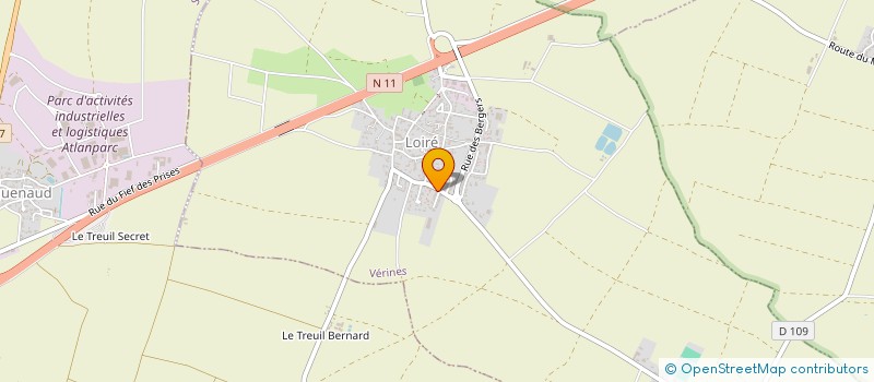 localisation de l'entreprise 937 871 945   VERINES