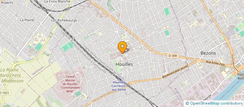 localisation de l'entreprise 937 883 916   HOUILLES