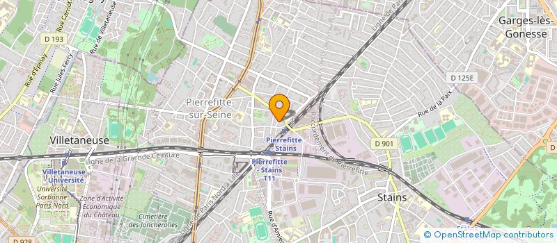 localisation de l'entreprise 937 886 778 à PIERREFITTE-SUR-SEINE