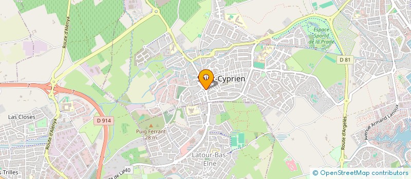 localisation de l'entreprise 937 893 147   SAINT-CYPRIEN