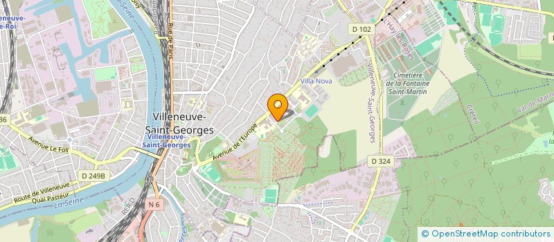 localisation de l'entreprise 937 921 617   VILLENEUVE-SAINT-GEORGES