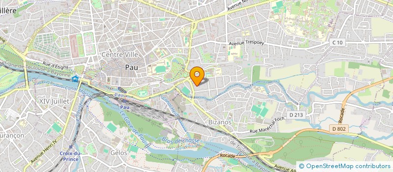 localisation de l'entreprise 937 932 796   PAU