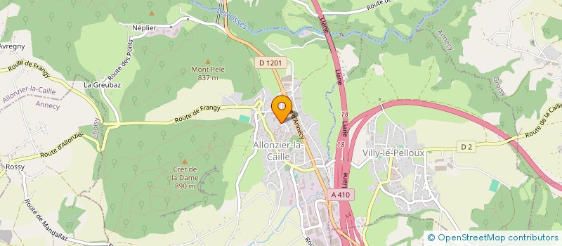 localisation de l'entreprise 937 980 357   ALLONZIER-LA-CAILLE