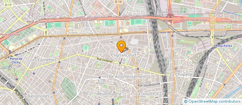 localisation de l'entreprise 937 981 611 à CLICHY