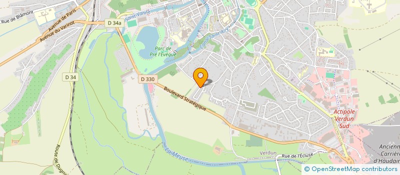 localisation de l'entreprise 938 017 167 à VERDUN