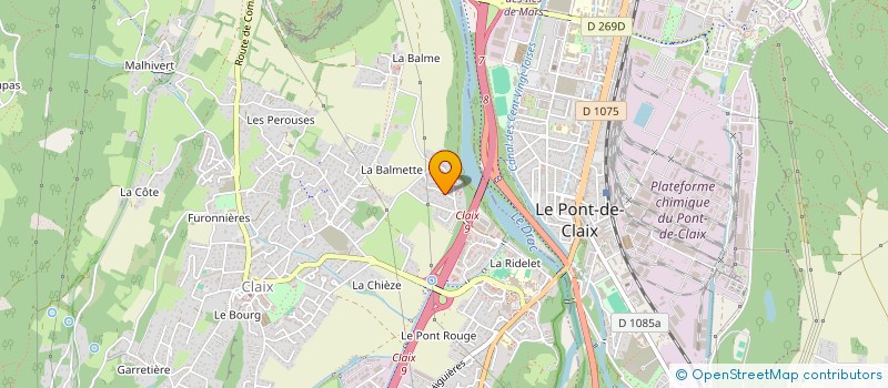 localisation de l'entreprise 938 020 740   CLAIX