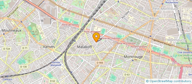 localisation de l'entreprise 938 047 917   MALAKOFF