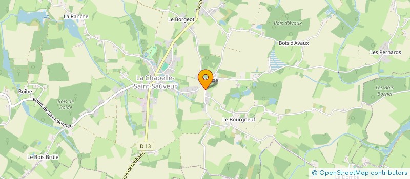 localisation de l'entreprise 938 052 115   LA CHAPELLE-SAINT-SAUVEUR
