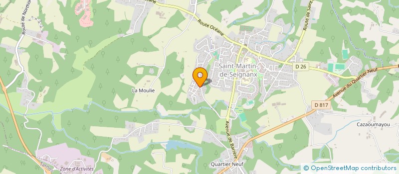 localisation de l'entreprise 938 054 749   SAINT-MARTIN-DE-SEIGNANX