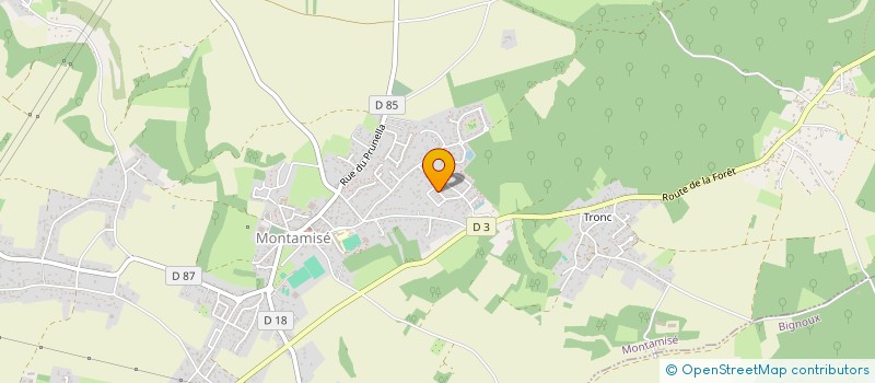 localisation de l'entreprise 938 059 235   MONTAMISE