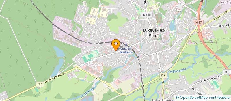 localisation de l'entreprise 938 061 041   LUXEUIL-LES-BAINS