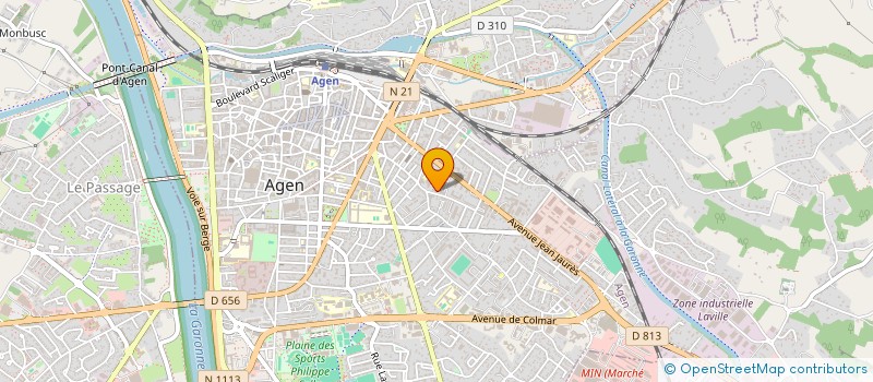 localisation de l'entreprise 938 083 128 à AGEN