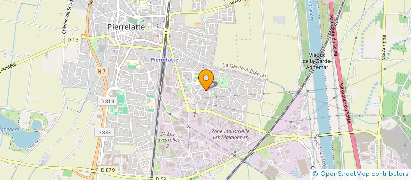 localisation de l'entreprise 938 085 966   PIERRELATTE