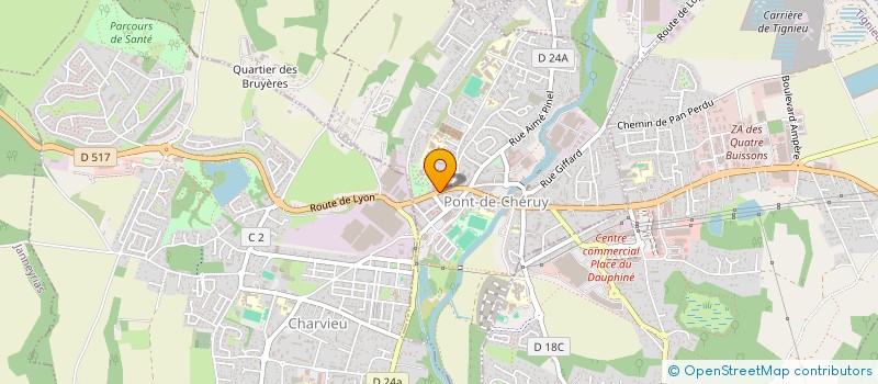 localisation de l'entreprise 938 096 591   PONT-DE-CHERUY