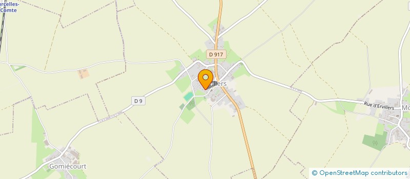 localisation de l'entreprise 938 104 429   ERVILLERS