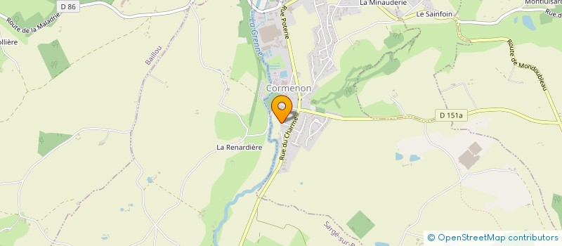 localisation de l'entreprise 938 106 903   CORMENON