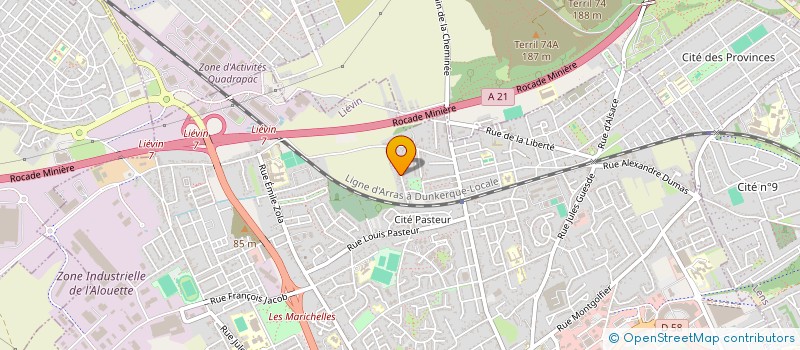 localisation de l'entreprise 938 115 581   SOUCHEZ