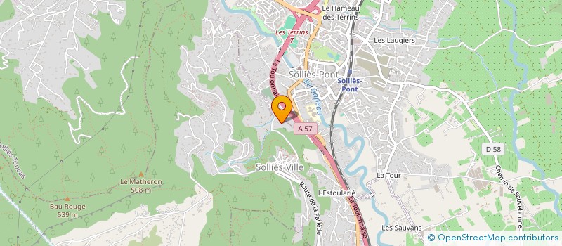 localisation de l'entreprise 938 141 116   SOLLIES-PONT