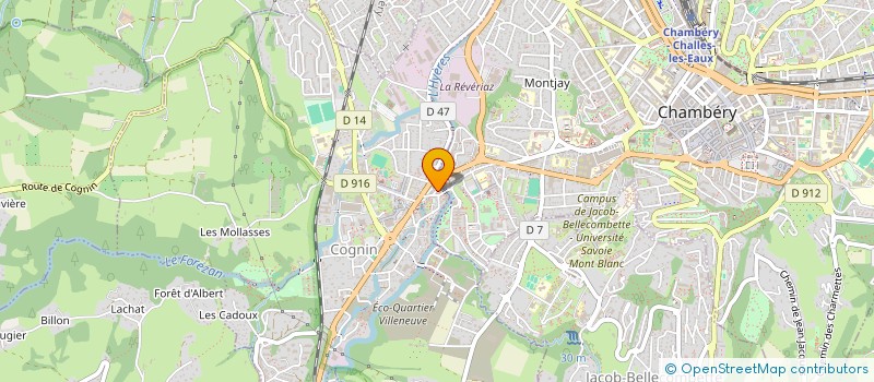 localisation de l'entreprise 938 149 531   COGNIN