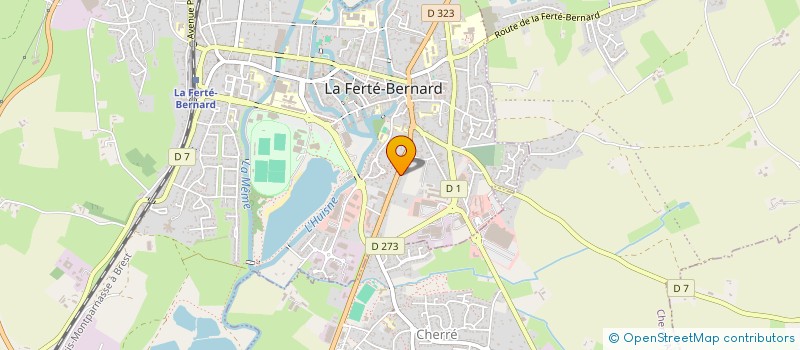 localisation de l'entreprise 938 149 929   LA FERTE-BERNARD