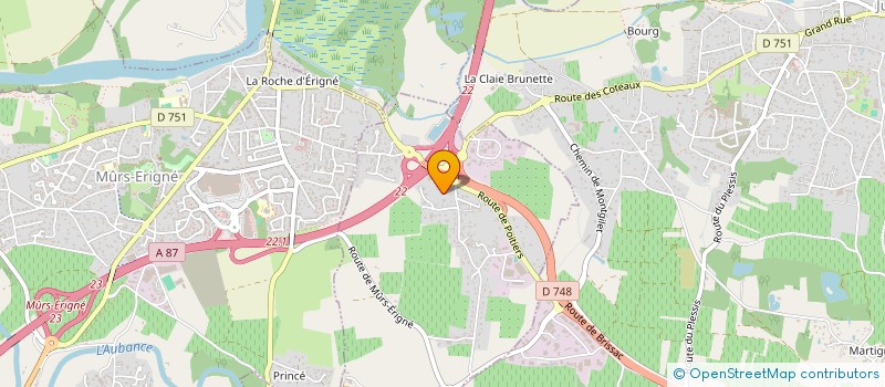 localisation de l'entreprise 938 154 663   SAINT-MELAINE-SUR-AUBANCE