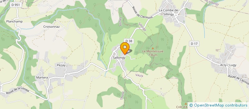 localisation de l'entreprise 938 172 137   THUSY