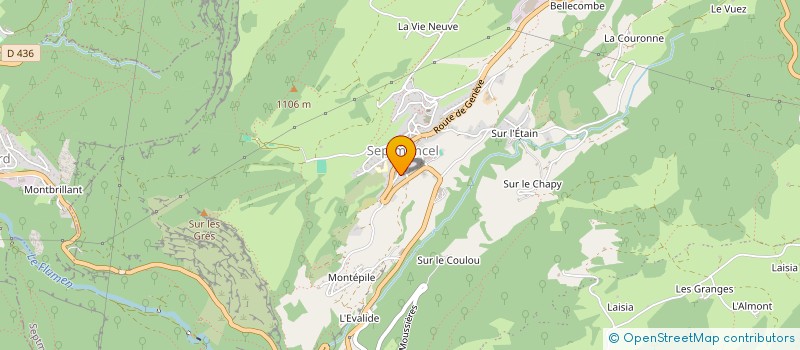 localisation de l'entreprise 938 193 307   SEPTMONCEL LES MOLUNES