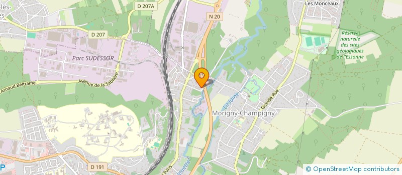 localisation de l'entreprise 938 221 108   ETAMPES