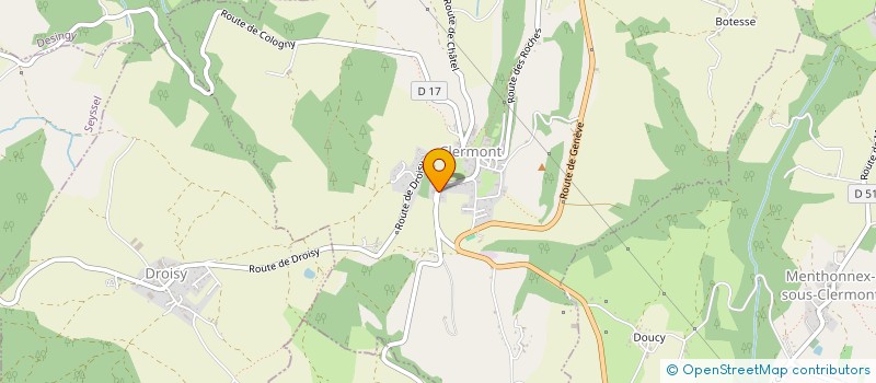 localisation de l'entreprise 938 247 764   CLERMONT