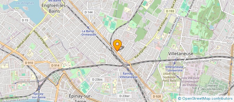 localisation de l'entreprise 938 250 883   DEUIL-LA-BARRE