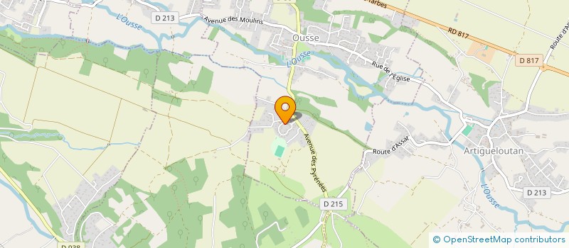 localisation de l'entreprise 938 251 428   OUSSE