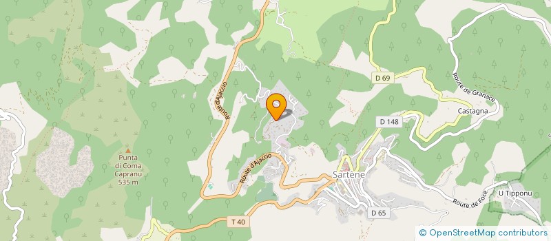 localisation de l'entreprise 938 325 123   SARTENE