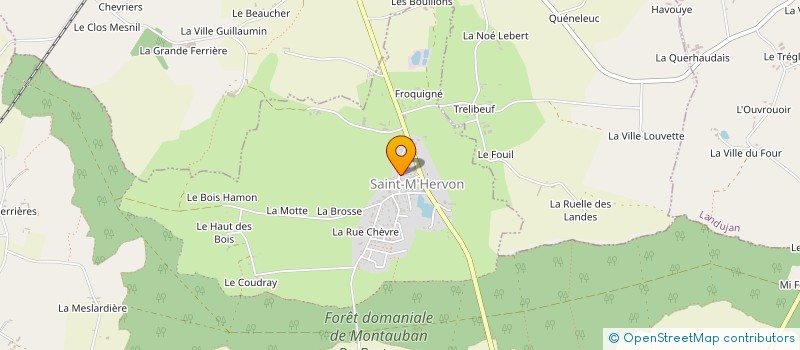 localisation de l'entreprise 938 333 853   MONTAUBAN-DE-BRETAGNE