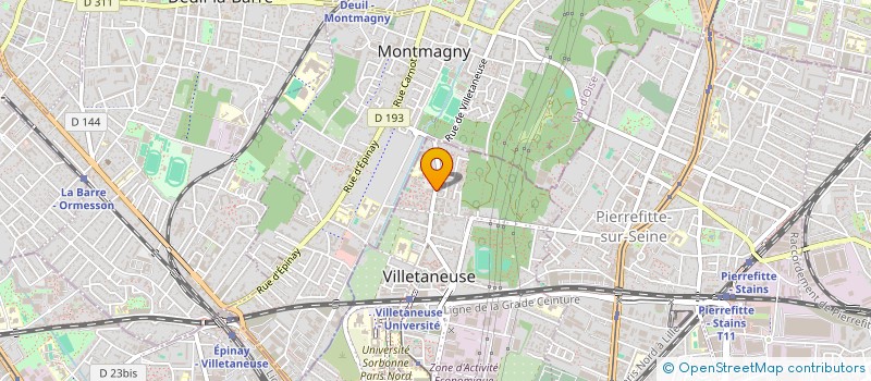 localisation de l'entreprise 938 339 108 à VILLETANEUSE