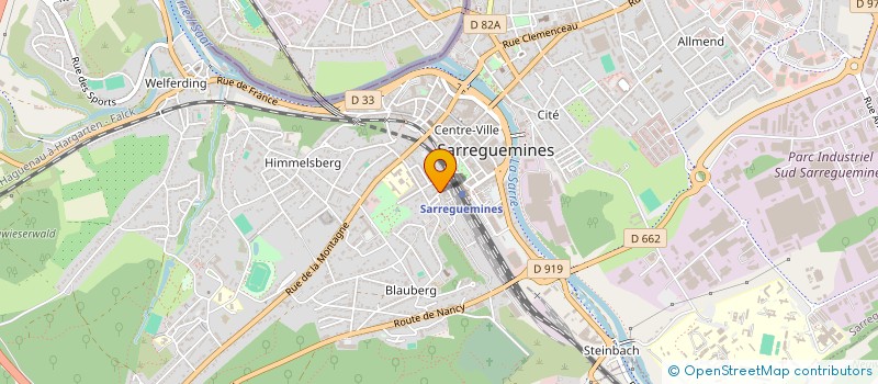 localisation de l'entreprise 938 349 354   SARREGUEMINES