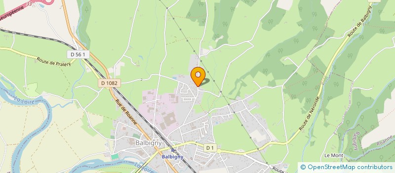 localisation de l'entreprise 938 352 523   BALBIGNY