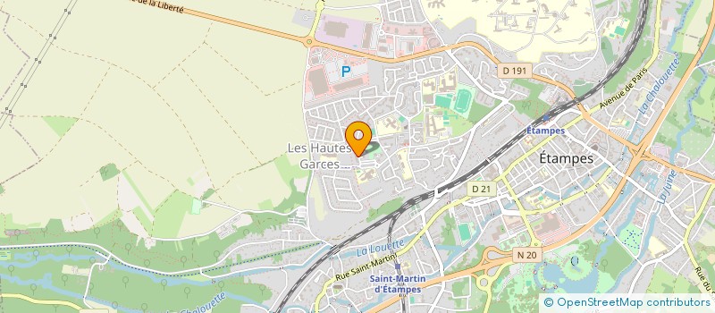 localisation de l'entreprise 938 371 598   ETAMPES