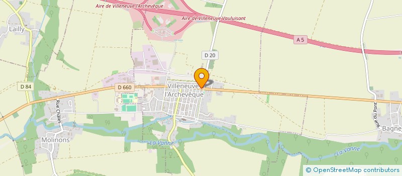 localisation de l'entreprise 938 387 230   VILLENEUVE-L'ARCHEVEQUE