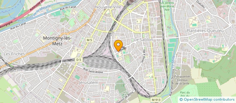 localisation de l'entreprise 938 394 590   METZ