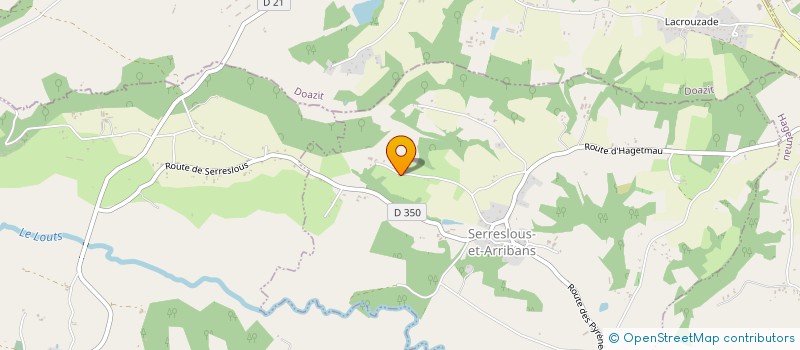 localisation de l'entreprise 938 399 706   SERRESLOUS-ET-ARRIBANS