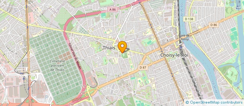 localisation de l'entreprise 938 402 906   THIAIS