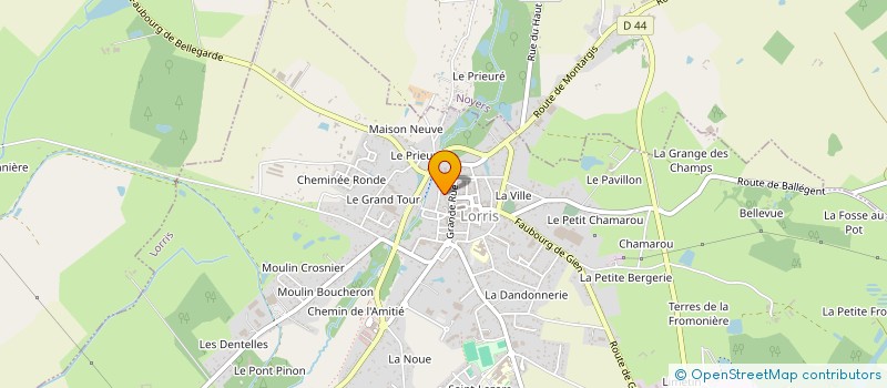 localisation de l'entreprise 938 409 679 à LORRIS