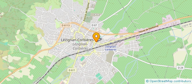 localisation de l'entreprise 938 430 147   LEZIGNAN-CORBIERES